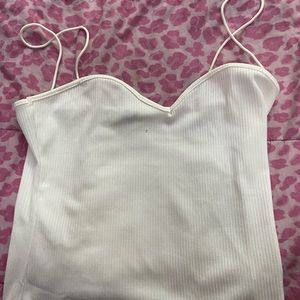 White tank top